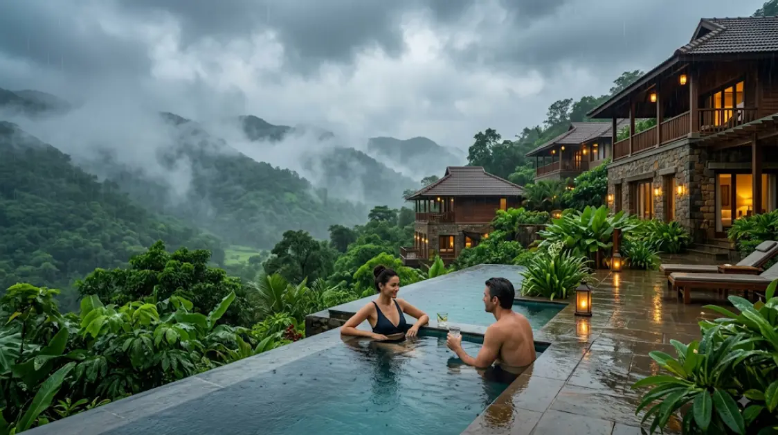 Luxury Monsoon Travel in India: 10 Premium Getaways to Experience the Rain in Style